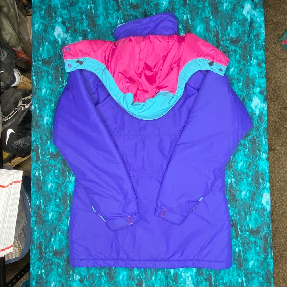 Vintage Patagonia Parka 8 Purple Pink Ski Jacket - Picture 3 of 16